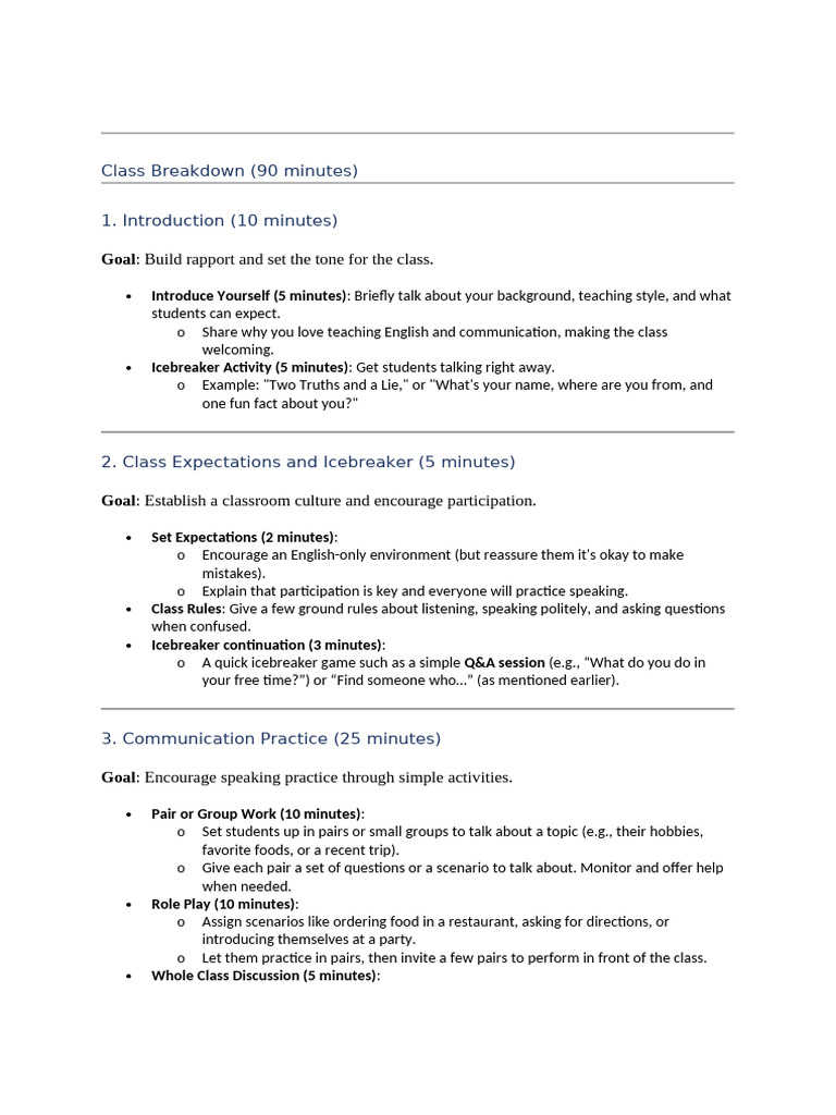 5 Speaking Rules You Need To Know | PDF | Vocabulary | Phrase