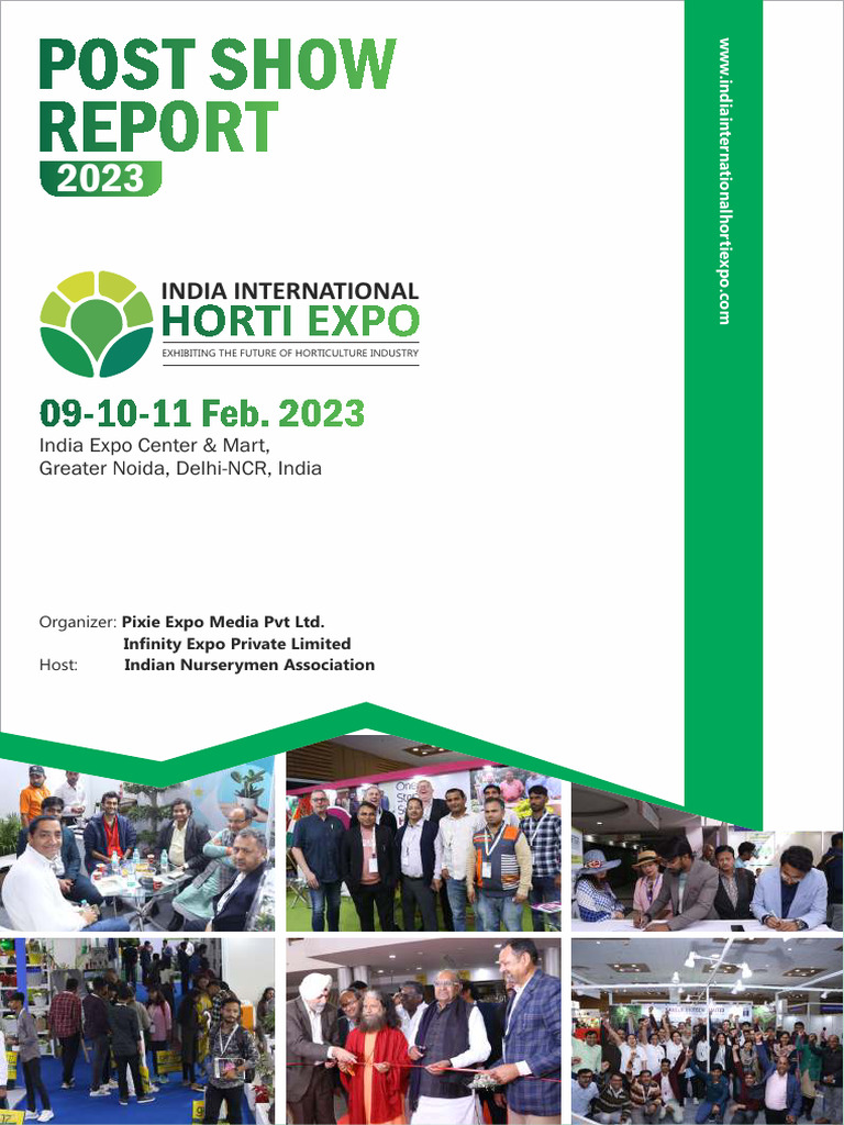 Post Show Report - IIHE FEB - 2023 | PDF | Botany | Horticulture
