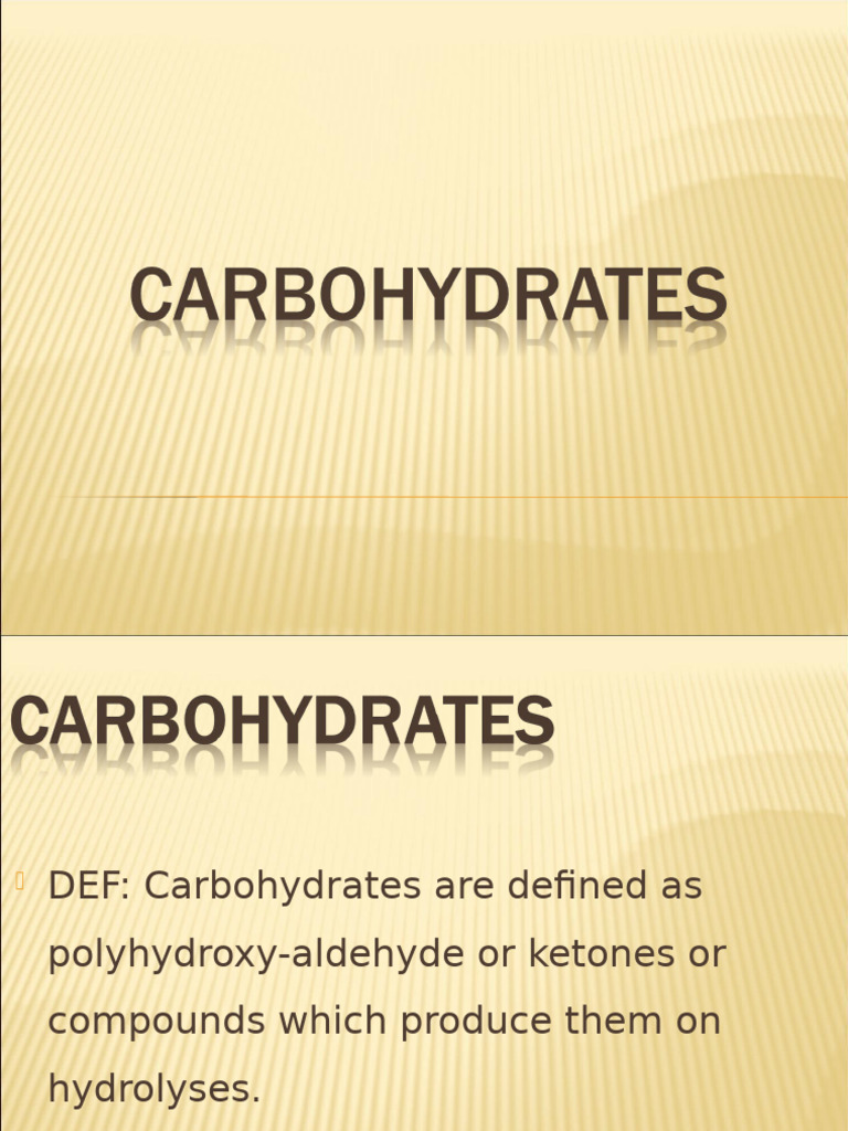 Carbohydrates & Vit-B | PDF | Dietary Fiber | Diet & Nutrition