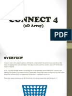Connect 4: (2D Array)