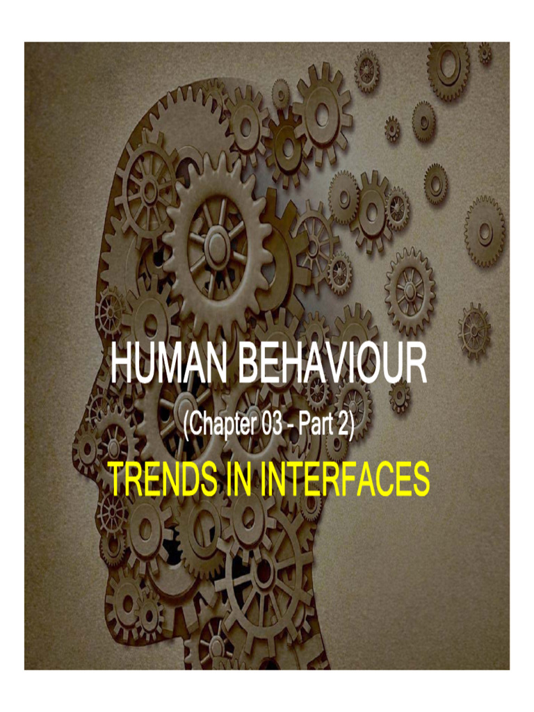 03b Trends in Interfaces 20242025-1 | PDF | Graphical User Interfaces ...