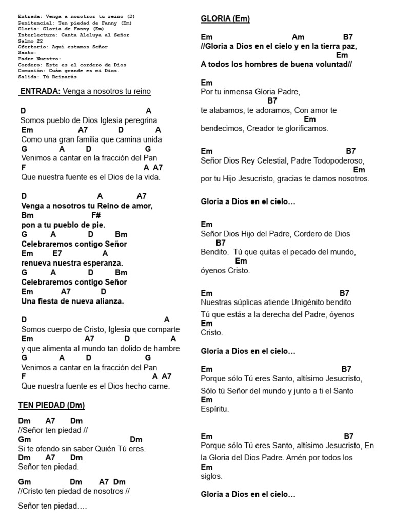 Misa Cristo Rey 20241124 | PDF | eucaristía | Cristo (título)