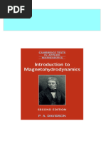 PDF Introduction To Magnetohydrodynamics P. A. Davidson