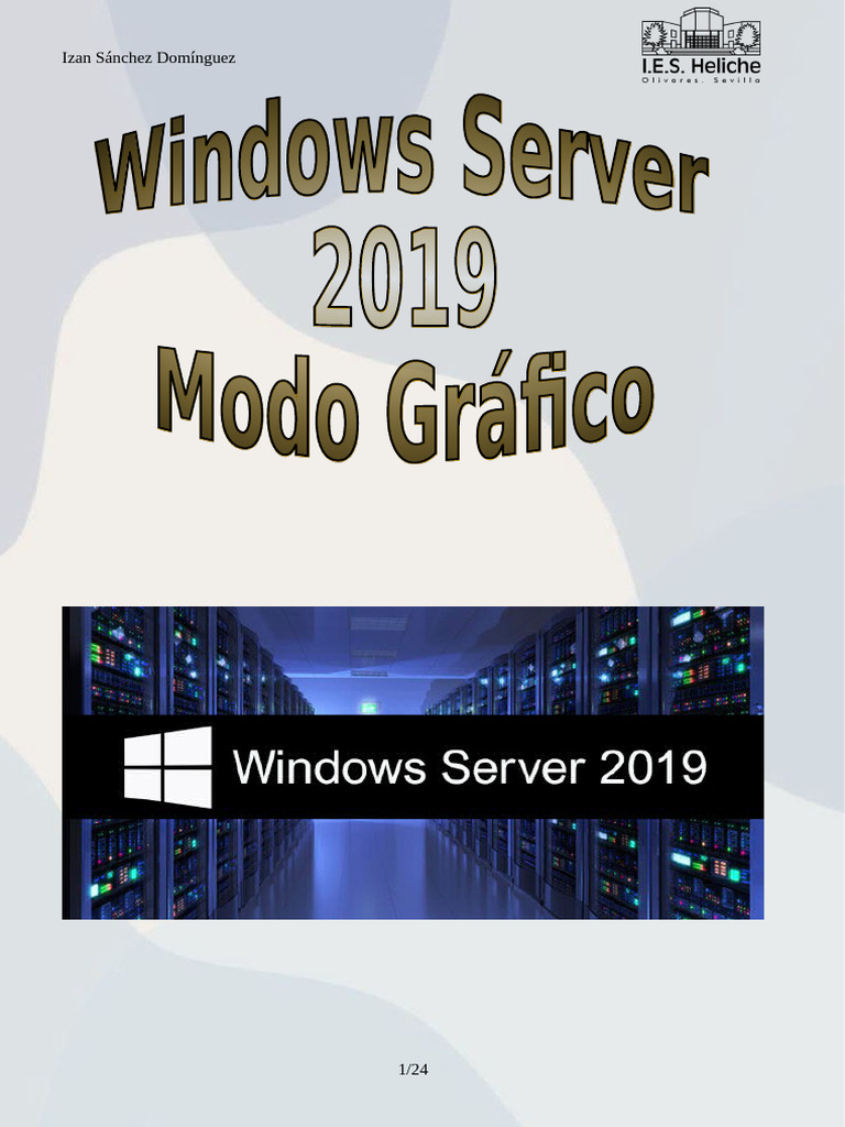Guía de Instalación Windows Server 2019 | PDF | Protocolos de internet ...