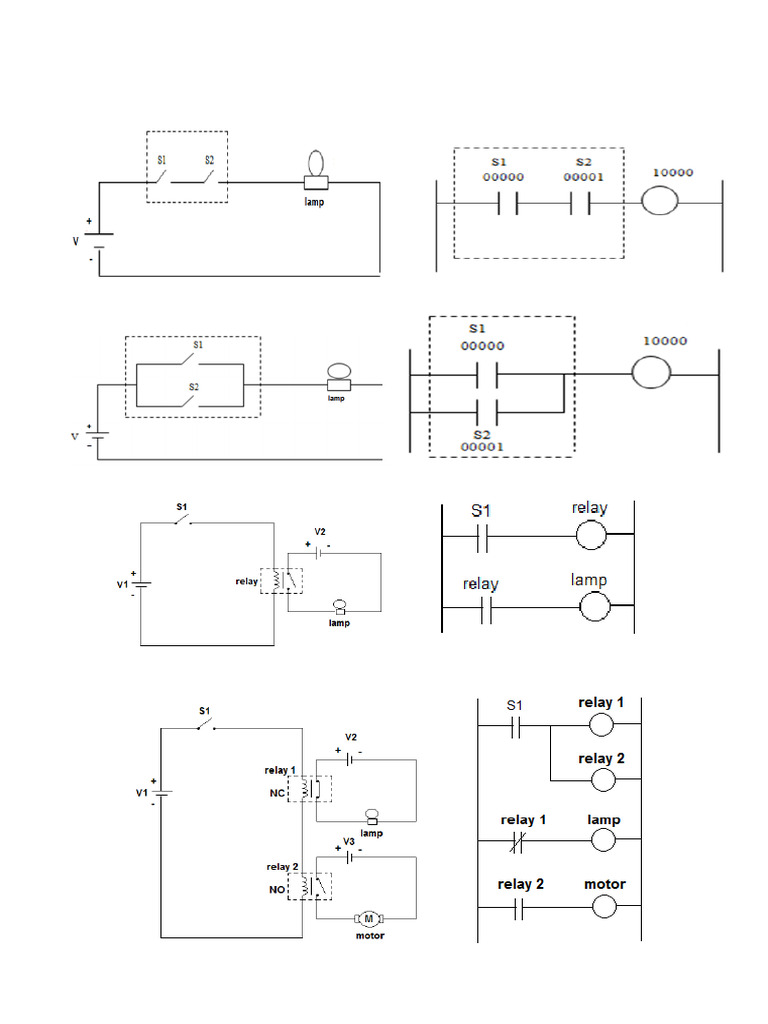 Conventional Wiring vs. Ladder Diagrams | PDF