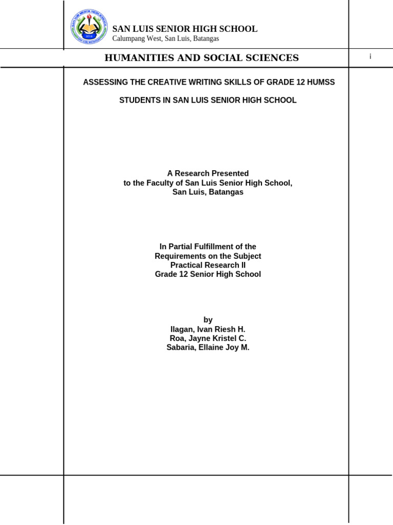 Final Copy Research 12.1 | PDF | Sampling (Statistics) | Thought
