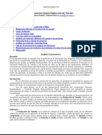 Reducción Tamaño Partículas Análisis Granulométrico