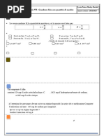 Exercices de Chimie pour 1ere SPE | PDF | Concentration molaire | Saccharose