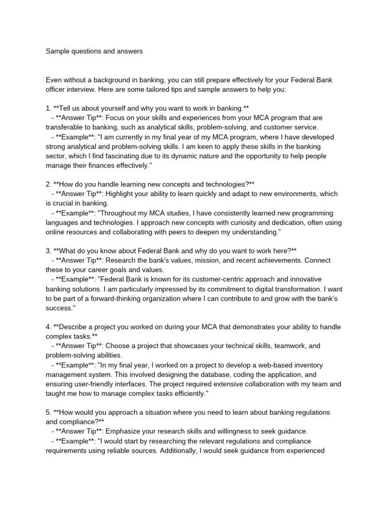 Sample Questions and Answers | PDF | Regulatory Compliance | Goal