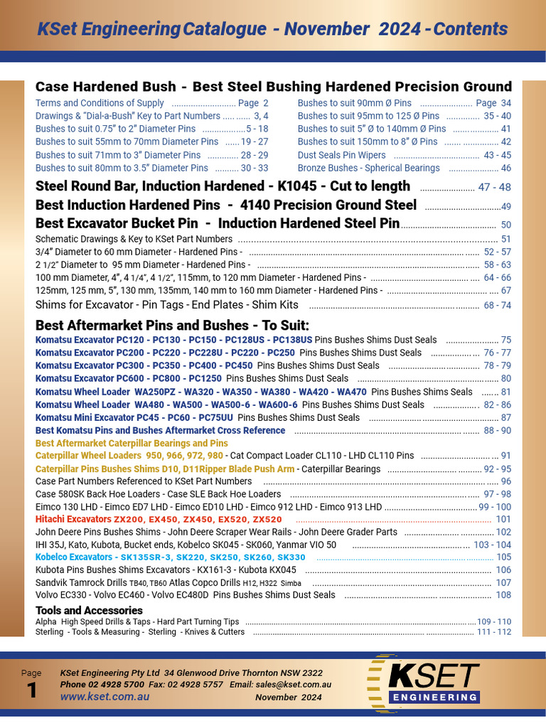 Engineering Parts Catalogue | PDF | Loader (Equipment) | Payments