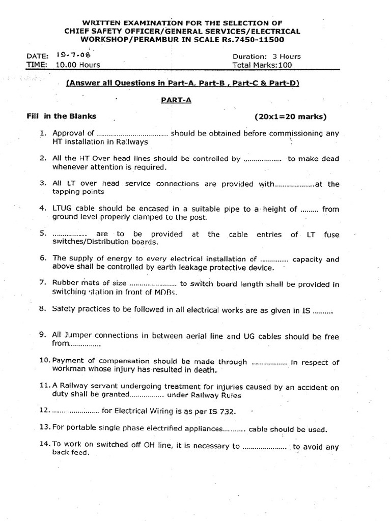 QP - Cso GS Ele 190708 | PDF