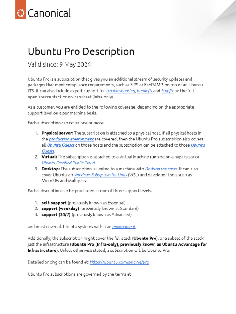 Ubuntu Pro Description - Deploy May 2024 | PDF | Open Stack | Cloud ...