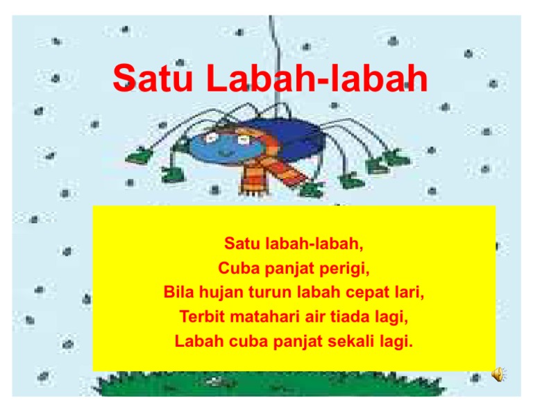 Lirik Lagu Satu Labah-labah | PDF