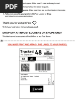 DPD Returns: Tracking and Pickup Guide | PDF