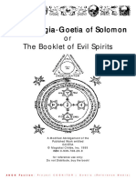 The Theurgia-The Theurgia - The Theurgia - The Theurgia - The Theurgia-Goetia of Solomon Goetia of Solomon Goetia of Solomon Goetia of Solomon Goetia of Solomon or The Booklet of Evil Spirits