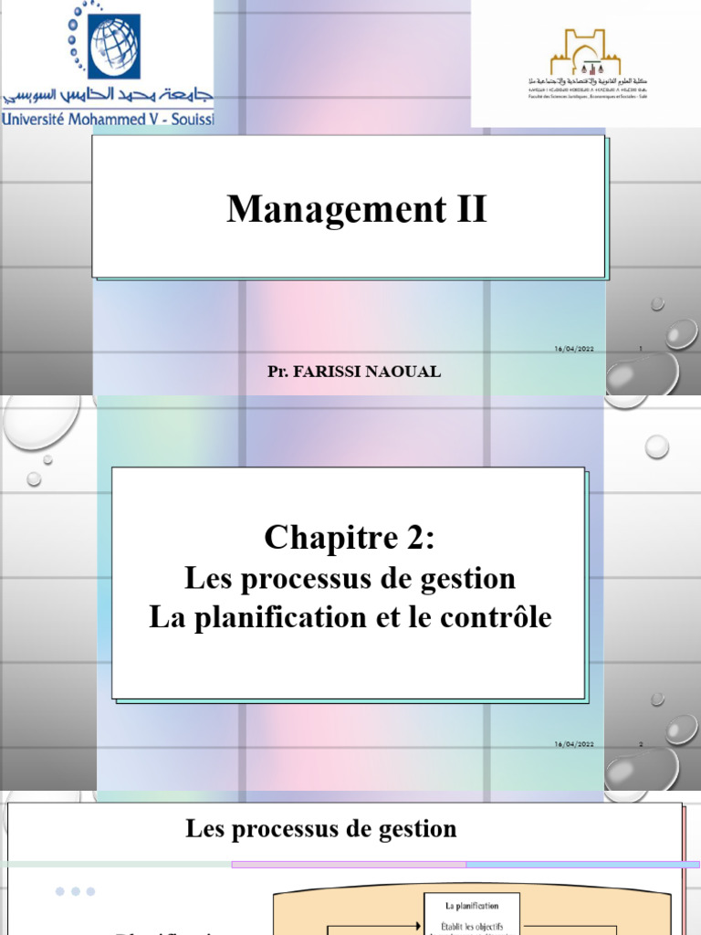 Processus de gestion et planification | PDF | Motivation | Motivant