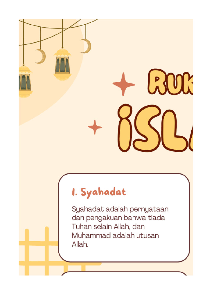Rukun Islam | PDF