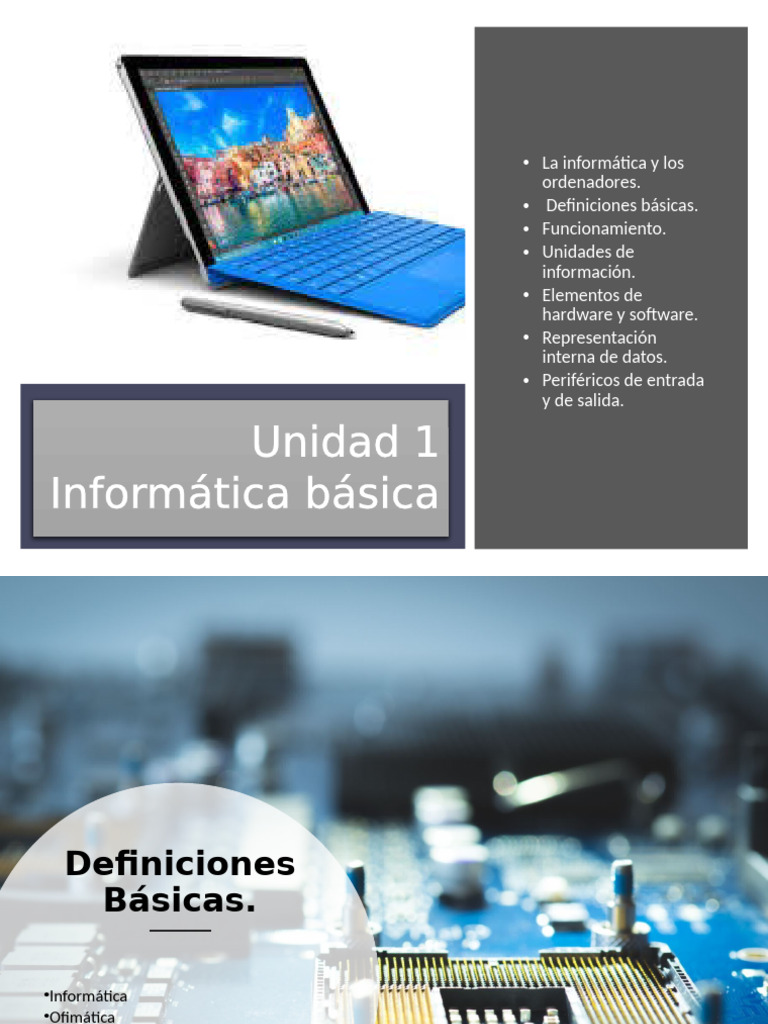 Introducción a la Informática Básica | PDF | Hardware de la computadora ...