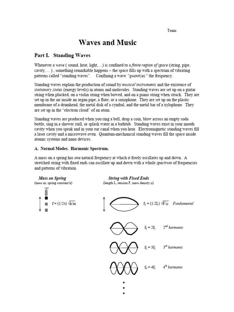 Waves 2.0 | PDF | Harmonic | Pitch (Music)