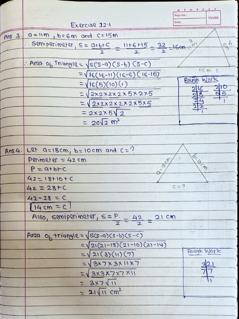 Exercise 12.1 | PDF