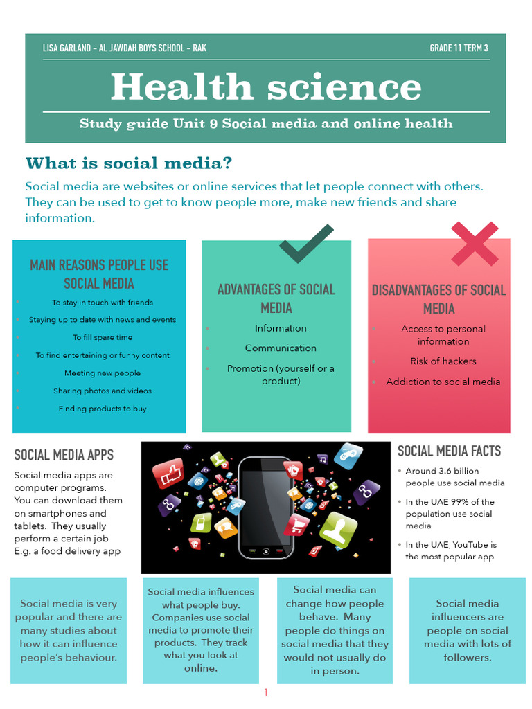 Grade 11 Unit 9 Study Guide | PDF | Social Media | Popular Culture ...