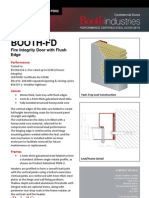 BOOTH-FD Fire Door Integrity Datasheet