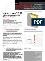 BOOTH-SC2M Flush Edge Insulated Security Doors Datasheet