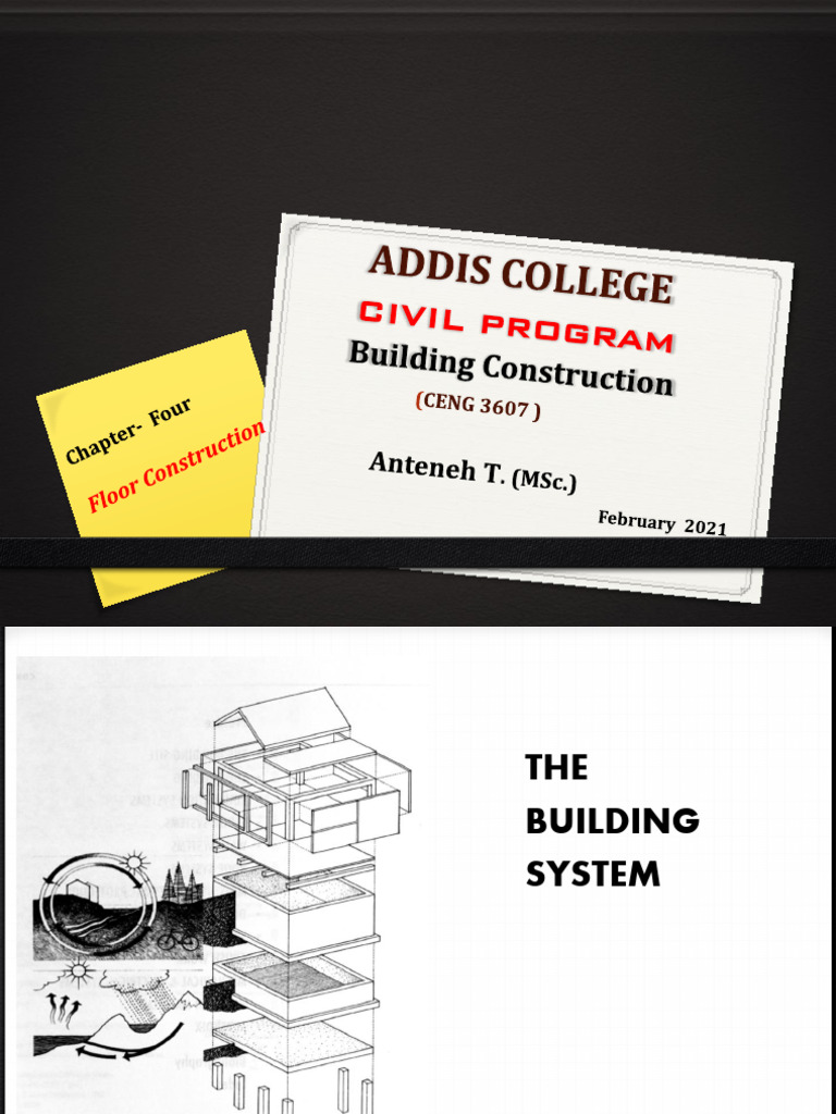 Floor Construction Techniques and Types | PDF | Concrete | Building ...