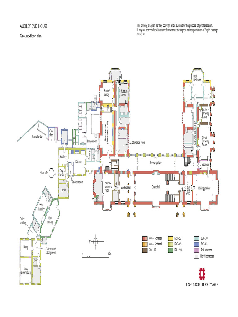 Audley End Phased Plans | PDF | Pantry | Room