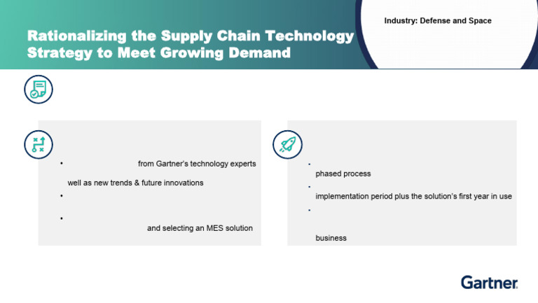 Defense Supply Chain Tech Strategy | PDF | Supply Chain | Economies