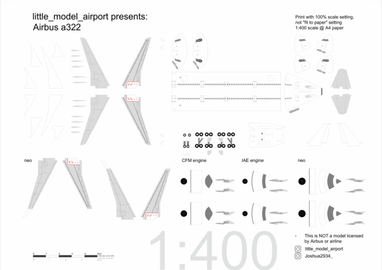 400 Scale A322 | PDF