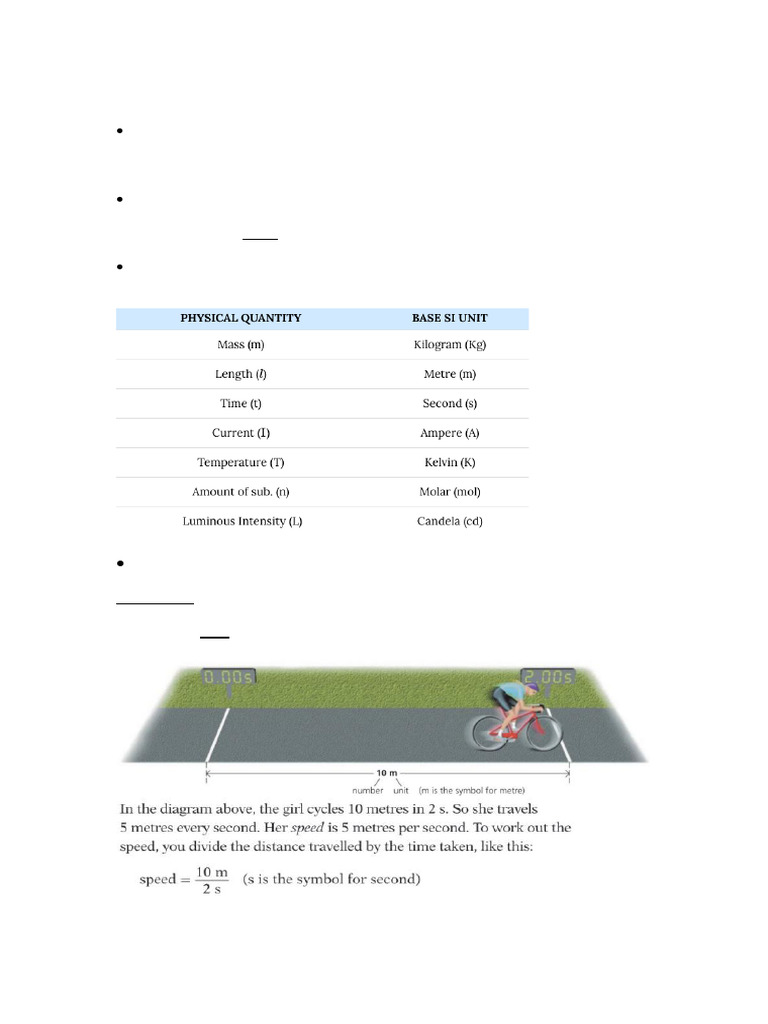 Measurements And Conversions Pdf Quantity International System Of