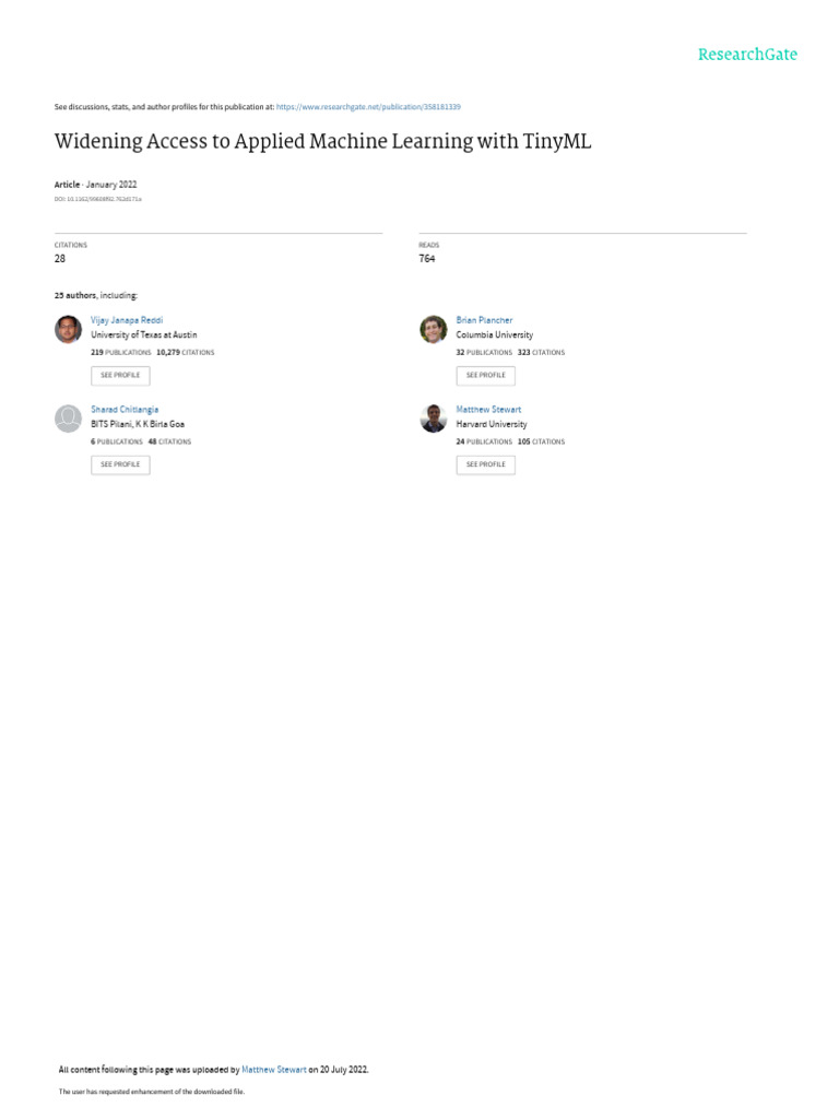 Widening Access To Applied Machine Learning With T | PDF | Massive Open ...