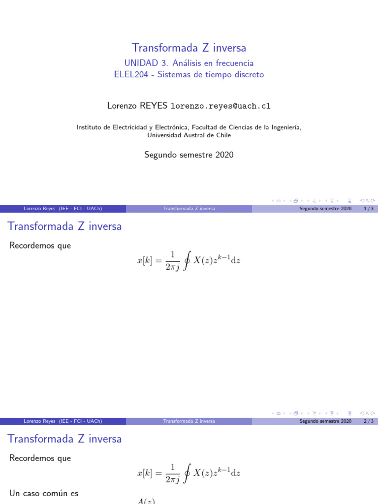 Z-Inversa-Anotada | PDF | Objetos matemáticos | Física Matemática