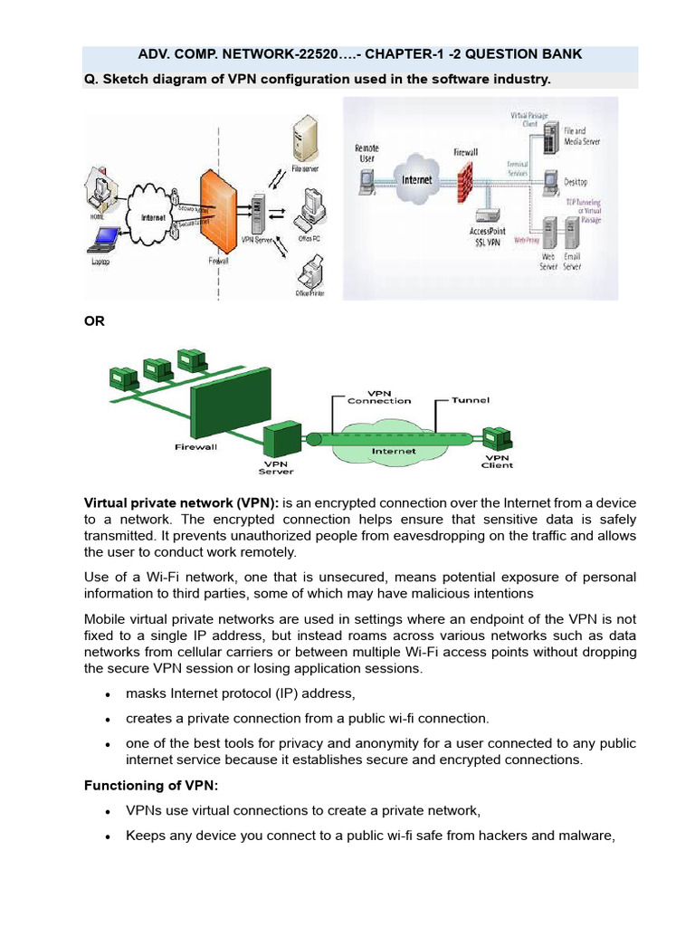 1copy | PDF | Virtual Private Network | I Pv6