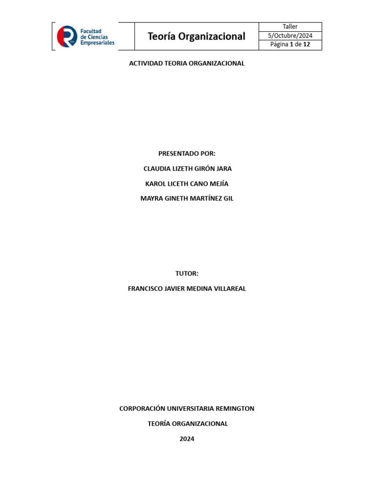 Gestión del Cambio en Organizaciones | PDF | Liderazgo | Business