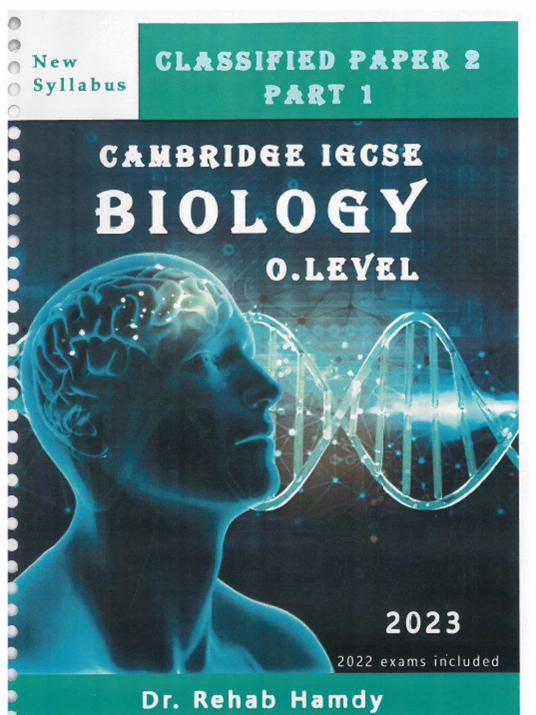 Classified Biology Paper 2 Part 1 | PDF