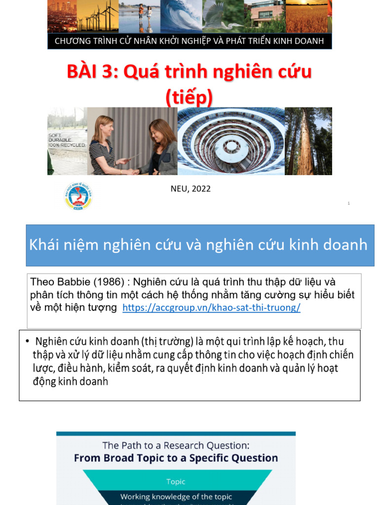 Slide Week 3 Research Question and Sampling | PDF