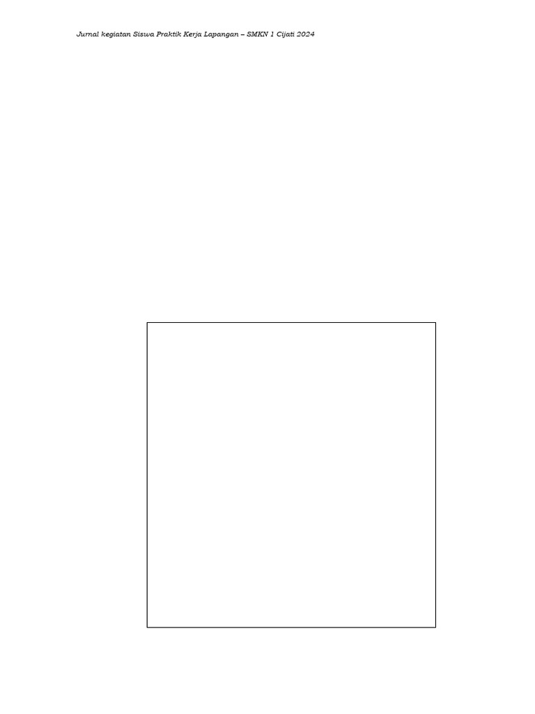 Format Laporan Pkl Pdf