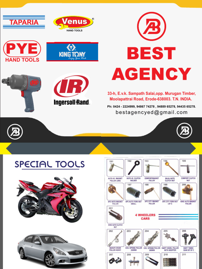 Special Tools Catalog | PDF
