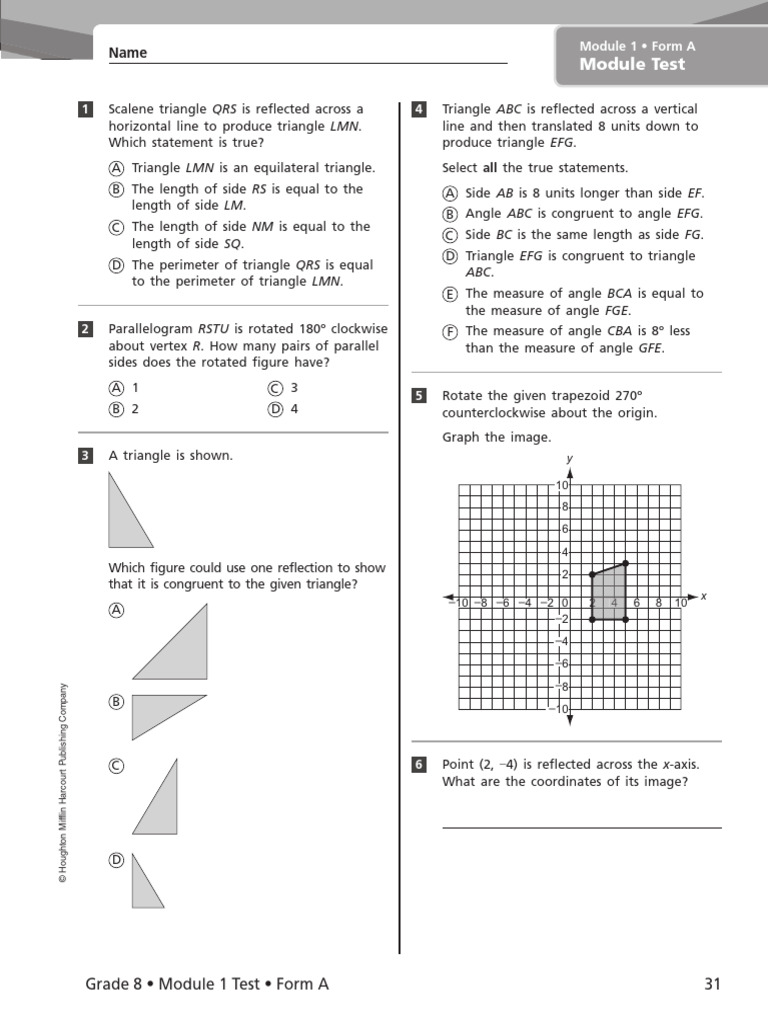 Triangle QRS Transformation Analysis | PDF | Triangle | Cartesian ...