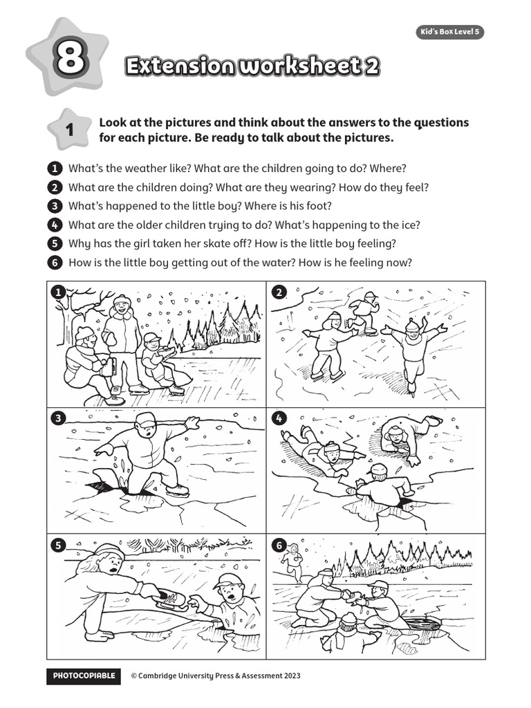 Kid's Box Level 5 Extension Worksheet | PDF