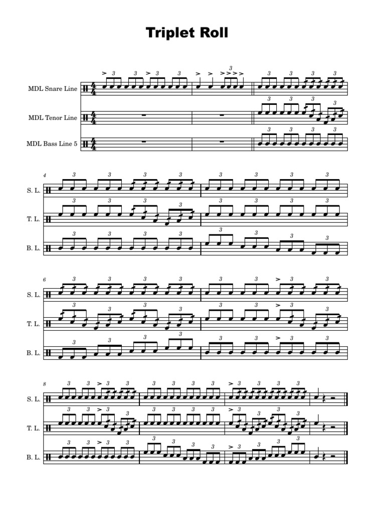 Triplet Roll | PDF