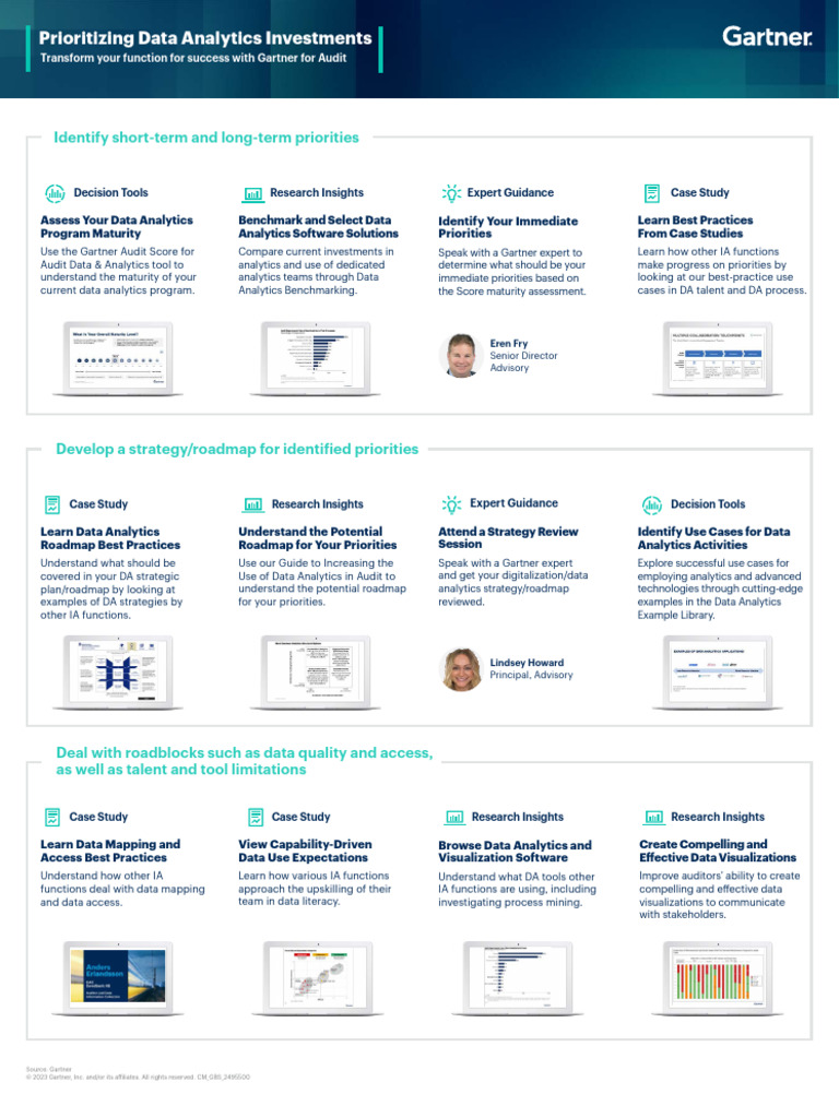 Prioritizing Data Analytics Investments Sample Engagement Plan | PDF ...