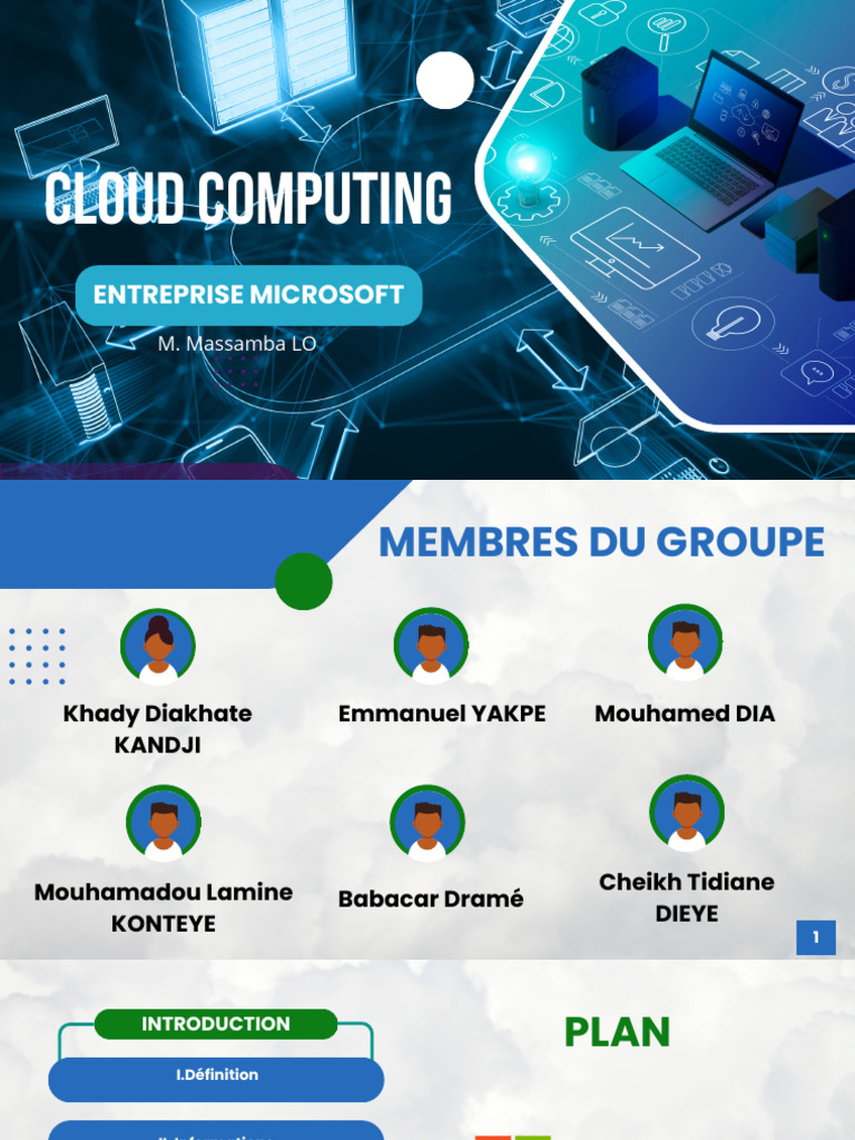 Solutions Cloud de Microsoft 365 et Azure | PDF | Cloud computing ...