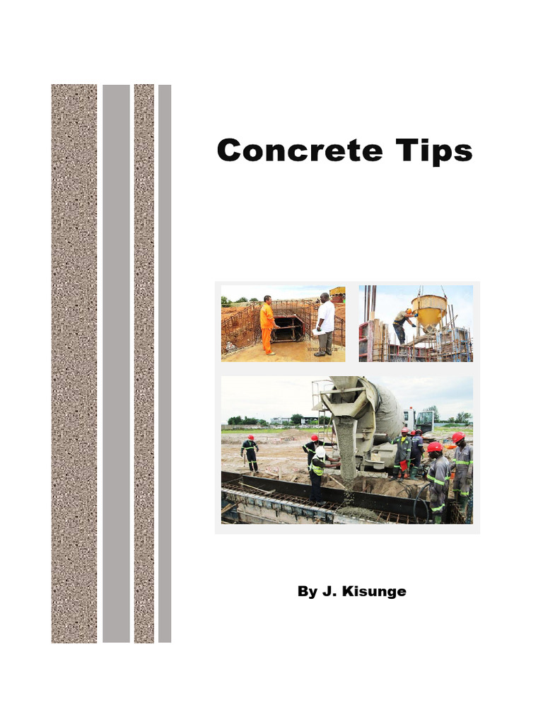 Concrete Tips for Engineers and Students | PDF | Concrete | Cement