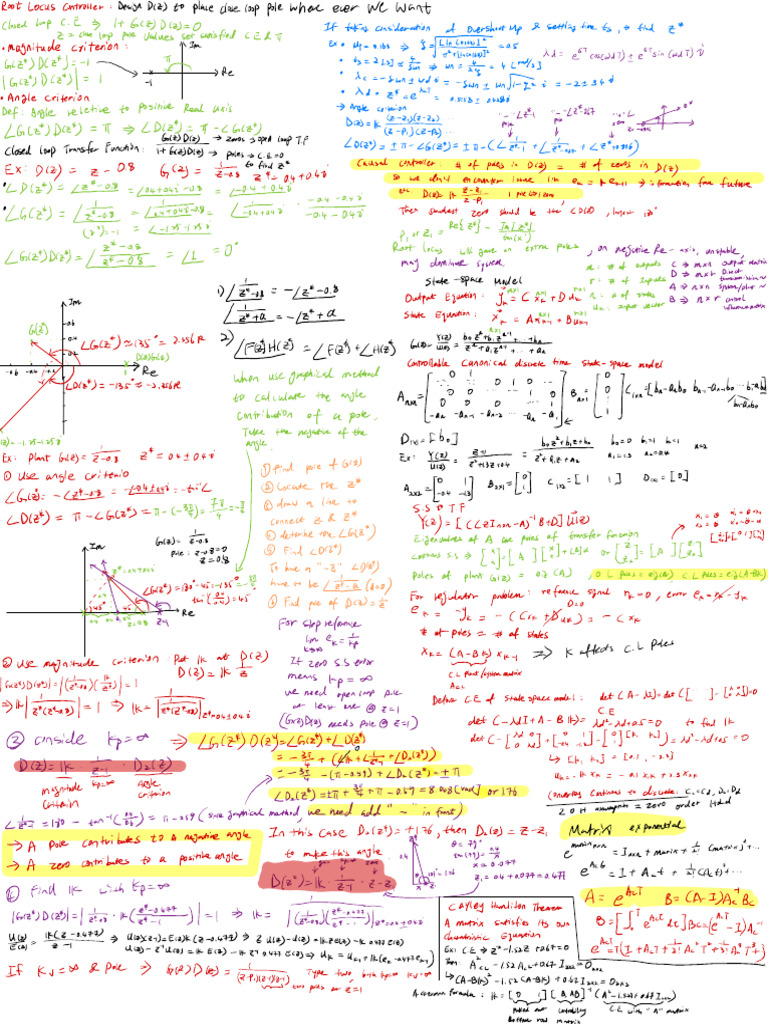 444 Cheat Sheet Exam 2 | PDF | Applied Mathematics | Mathematical Physics