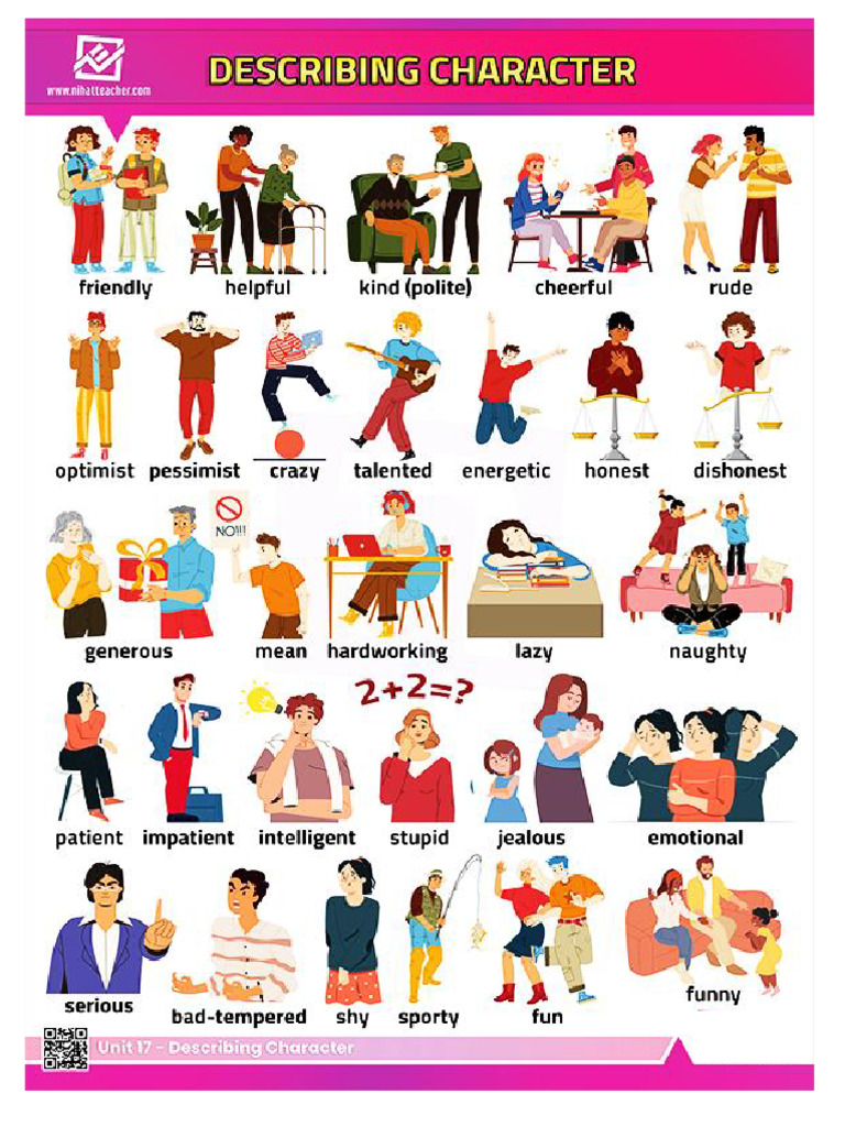 Describing Personality - Character | PDF