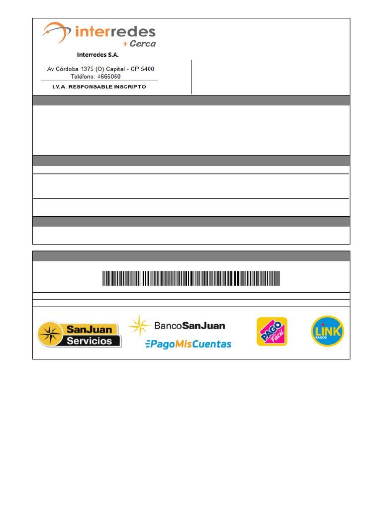 Proforma de Servicio de Internet 100MB | PDF