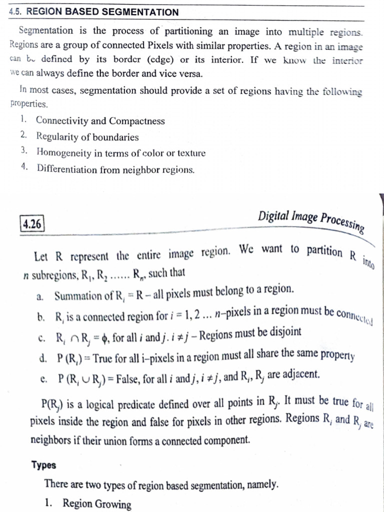 Region-Based Image Segmentation Techniques | PDF | Computer Programming ...